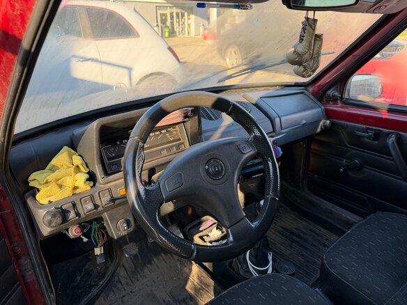 2002 Lada (ВАЗ) 1111 Ока, красный, 65000 рублей - вид 4