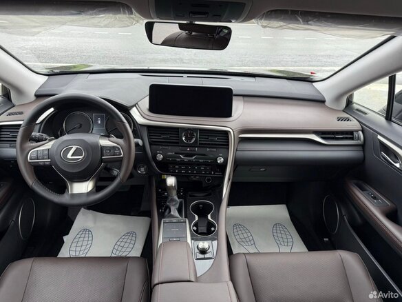2022 Lexus RX 450h IV Рестайлинг, чёрный, 7520000 рублей - вид 11