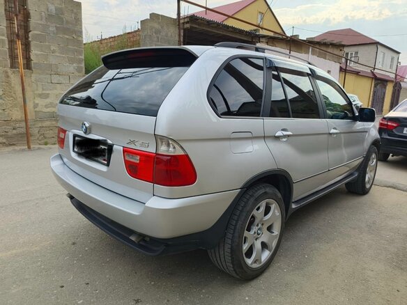2003 BMW X5 3.0i I (E53), серебристый, 850000 рублей - вид 10