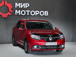 2014 Renault Logan II, красный, 750000 рублей, вид 3
