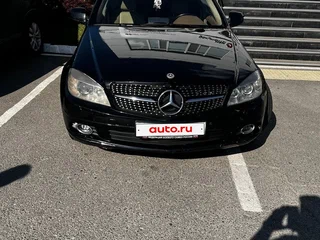 2008 Mercedes-Benz C-Класс 280 III (W204), чёрный, 950000 рублей, вид 1