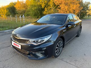 2019 Kia Optima IV Рестайлинг, синий, 1855000 рублей, вид 2