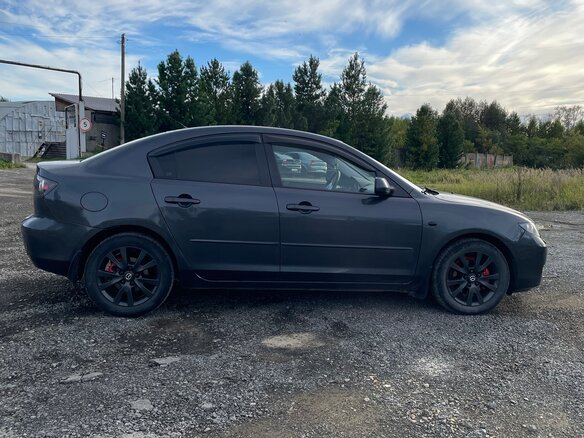 2007 Mazda 3 I (BK) Рестайлинг, серый, 500000 рублей - вид 2