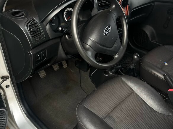 2009 Kia Picanto I Рестайлинг, серебристый, 530000 рублей - вид 5