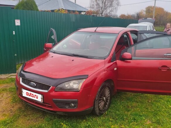 2007 Ford Focus II, красный, 430000 рублей - вид 2