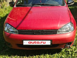 2010 Lada (ВАЗ) Kalina I, красный, 168000 рублей, вид 1