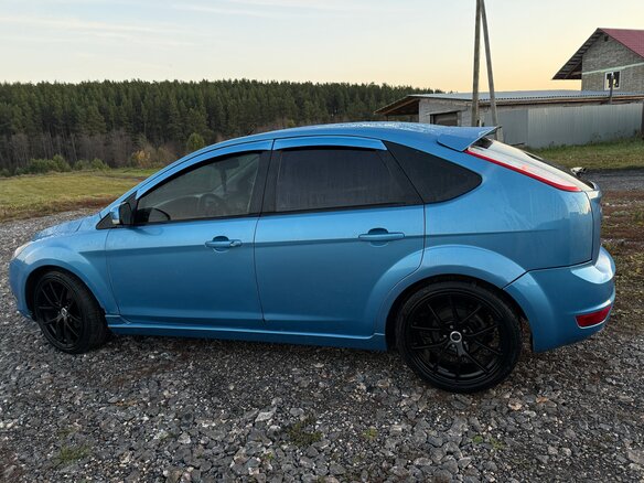 2008 Ford Focus II Рестайлинг, голубой, 490000 рублей - вид 7