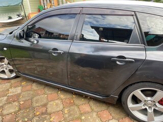 2008 Mazda 3 I (BK) Рестайлинг, чёрный, 470000 рублей, вид 4