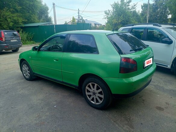 2002 Audi A3 I (8L) Рестайлинг, зелёный, 470000 рублей - вид 5