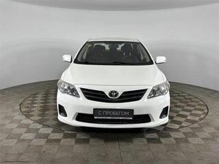 2012 Toyota Corolla X (E140, E150) Рестайлинг, белый, 999000 рублей, вид 2