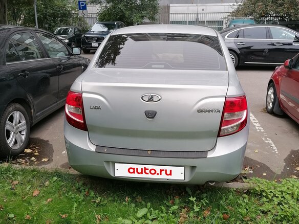 2017 Lada (ВАЗ) Granta I, серебристый, 550000 рублей - вид 3