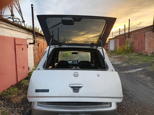1998 Nissan Cube I (Z10), серый, 150000 рублей - вид 3