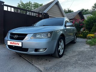 2007 Hyundai Sonata V (NF), серебристый, 745000 рублей, вид 1