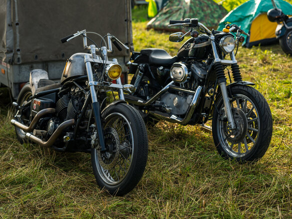 1996 Yamaha XVS400 Drag Star, чёрный, 450000 рублей - вид 10