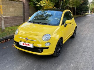 2012 Fiat 500 II, жёлтый, 750000 рублей, вид 5