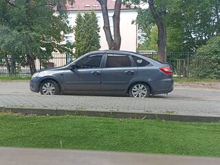 2018 Lada (ВАЗ) Granta I, серебристый, 520000 рублей, вид 1
