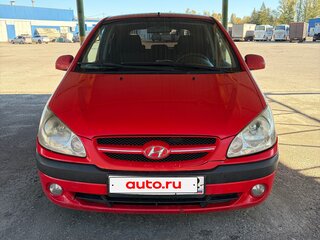 2007 Hyundai Getz I Рестайлинг, красный, 360000 рублей, вид 1