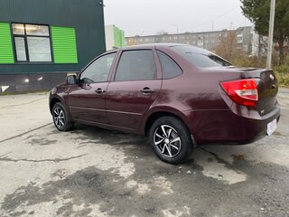 2013 Lada (ВАЗ) Granta I, пурпурный, 327000 рублей, вид 2