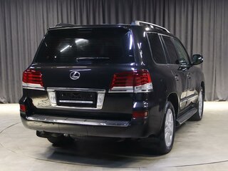 2012 Lexus LX 570 III Рестайлинг, чёрный, 3199000 рублей, вид 2