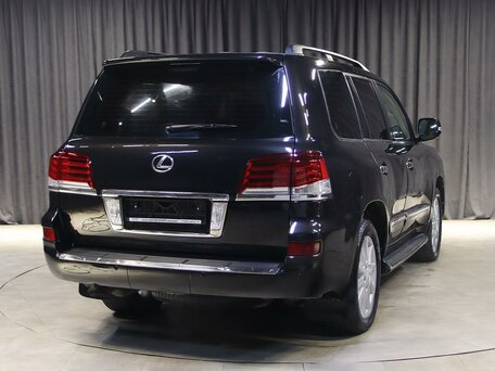 2012 Lexus LX 570 III Рестайлинг, чёрный, 3199000 рублей, вид 2