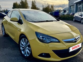 2013 Opel Astra GTC J Рестайлинг, жёлтый, 950000 рублей, вид 1