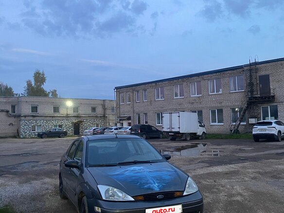 2002 Ford Focus I (North America), серый - вид 2
