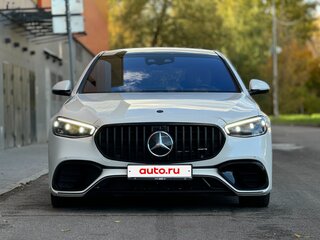 2022 Mercedes-Benz S-Класс 450 Long 4MATIC VII (W223), белый, 10400000 рублей, вид 3