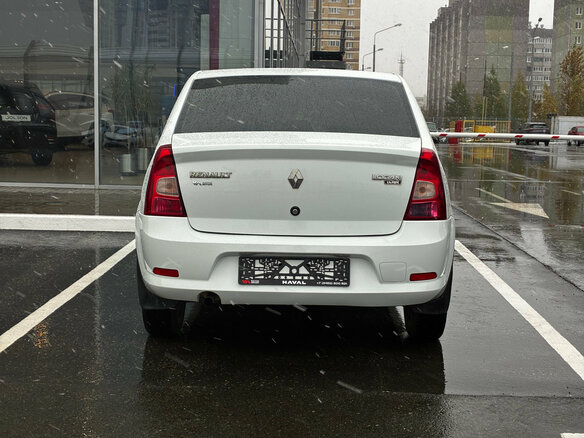 2014 Renault Logan I Рестайлинг, белый - вид 6