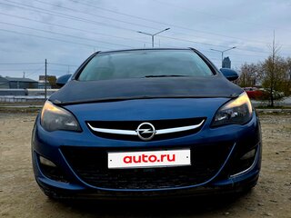 2013 Opel Astra J Рестайлинг, синий, 510000 рублей, вид 2