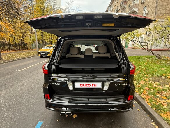 2015 Lexus LX 450d III Рестайлинг 2, чёрный, 5650000 рублей - вид 12