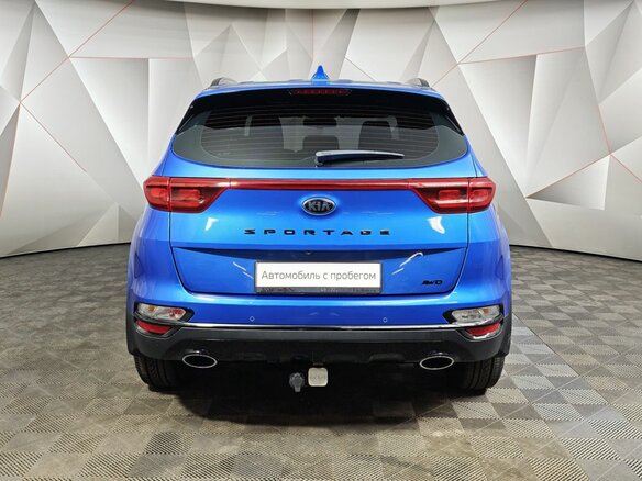 2021 Kia Sportage IV Рестайлинг, синий, 2319000 рублей - вид 7