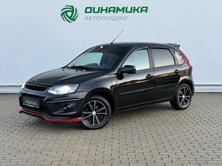 2013 Lada (ВАЗ) Kalina II, чёрный, 380000 рублей, вид 1