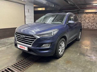 2019 Hyundai Tucson III Рестайлинг, синий, 1890000 рублей, вид 3