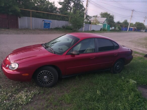 1996 Ford Taurus III, красный, 240000 рублей - вид 15