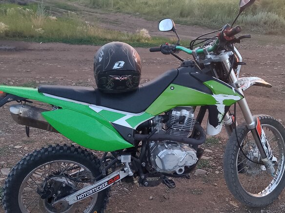 2018 Racer Enduro, зелёный, 75000 рублей - вид 6
