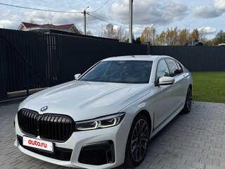 2021 BMW 7 серии 730d xDrive VI (G11/G12) Рестайлинг, белый, 6000000 рублей, вид 1