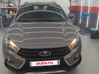 2021 Lada (ВАЗ) Vesta SW Cross I, серый, 1140000 рублей, вид 2