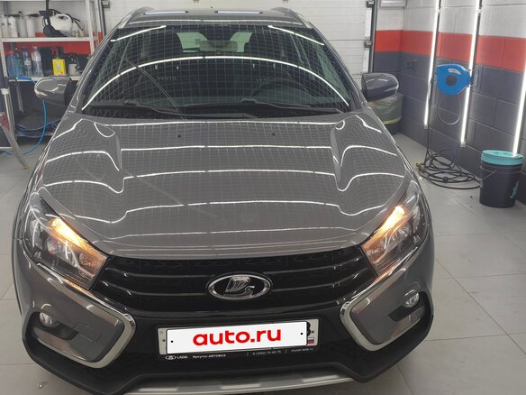 2021 Lada (ВАЗ) Vesta SW Cross I, серый, 1155000 рублей - вид 1