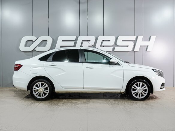 2017 Lada (ВАЗ) Vesta I, белый, 969000 рублей - вид 4