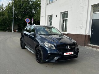2016 Mercedes-Benz GLE 500 I (W166), синий, 3150000 рублей, вид 1