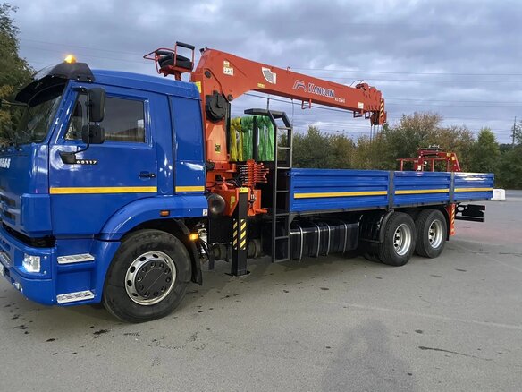 2011 КамАЗ 65117, синий, 4700000 рублей - вид 6