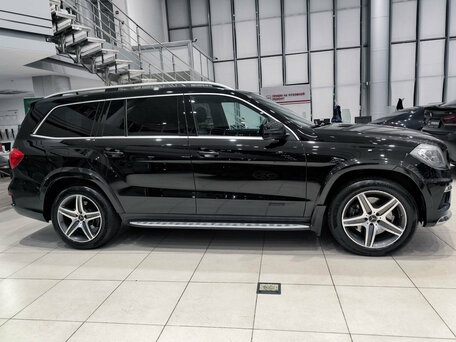 2015 Mercedes-Benz GL-Класс 350 II (X166), чёрный, 2550000 рублей, вид 4