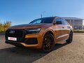 2019 Audi Q8 45 TDI I (4M), оранжевый, 6250000 рублей