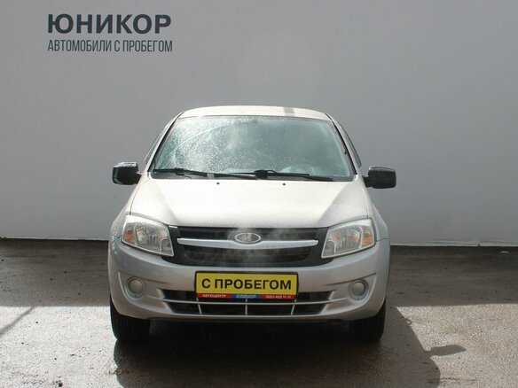 2012 Lada (ВАЗ) Granta I, серебристый - вид 2