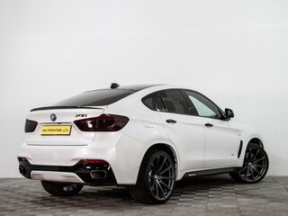 2016 BMW X6 40d II (F16), белый, 4029000 рублей, вид 4
