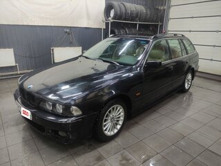 2001 BMW 5 серии 520i IV (E39) Рестайлинг, чёрный, 500000 рублей, вид 1