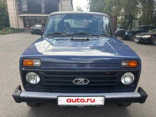 2017 Lada (ВАЗ) 2121 (4x4) I Рестайлинг, синий, 490000 рублей, вид 2