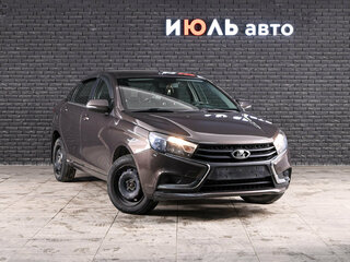 2019 Lada (ВАЗ) Vesta I, коричневый, 850000 рублей, вид 3