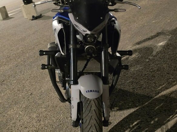 2021 Yamaha MT-03, синий, 600000 рублей - вид 9