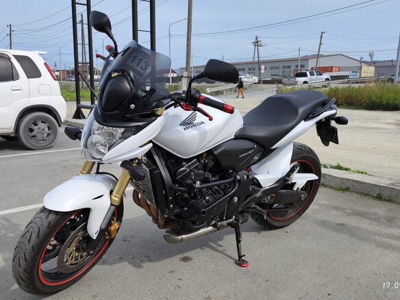 2011 Honda CB 600F Hornet, белый, 490000 рублей - вид 5